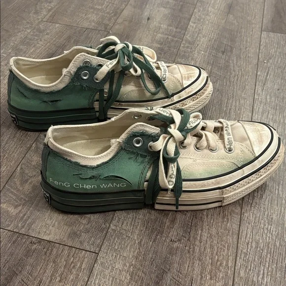 Converse x Feng Chen Wang Chuck 70 2-in-1 Ox Low Top Myrtle Sneaker - Picture 8 of 11